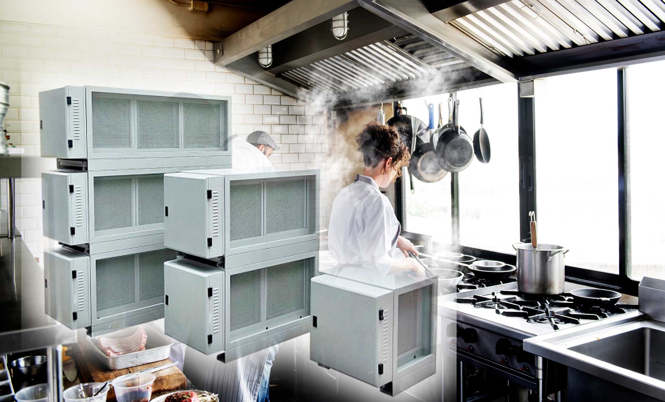 Kitchen Air Filtration Systems — Eco Smart International